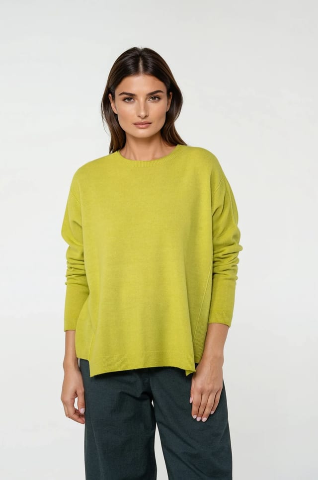 Pullover 515 - Pure merino wool - 740OASIS - 10250713014