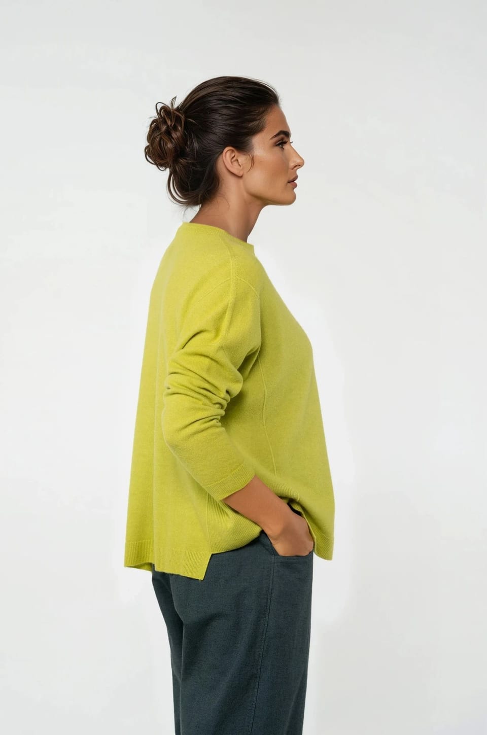 Pullover 515 - Pure merinowol - 740OASIS - 10250713014