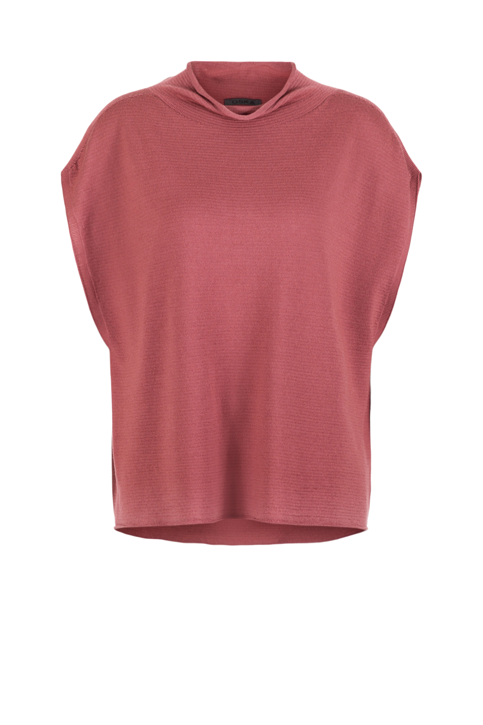 Slipover 502 Red Pure merino wool