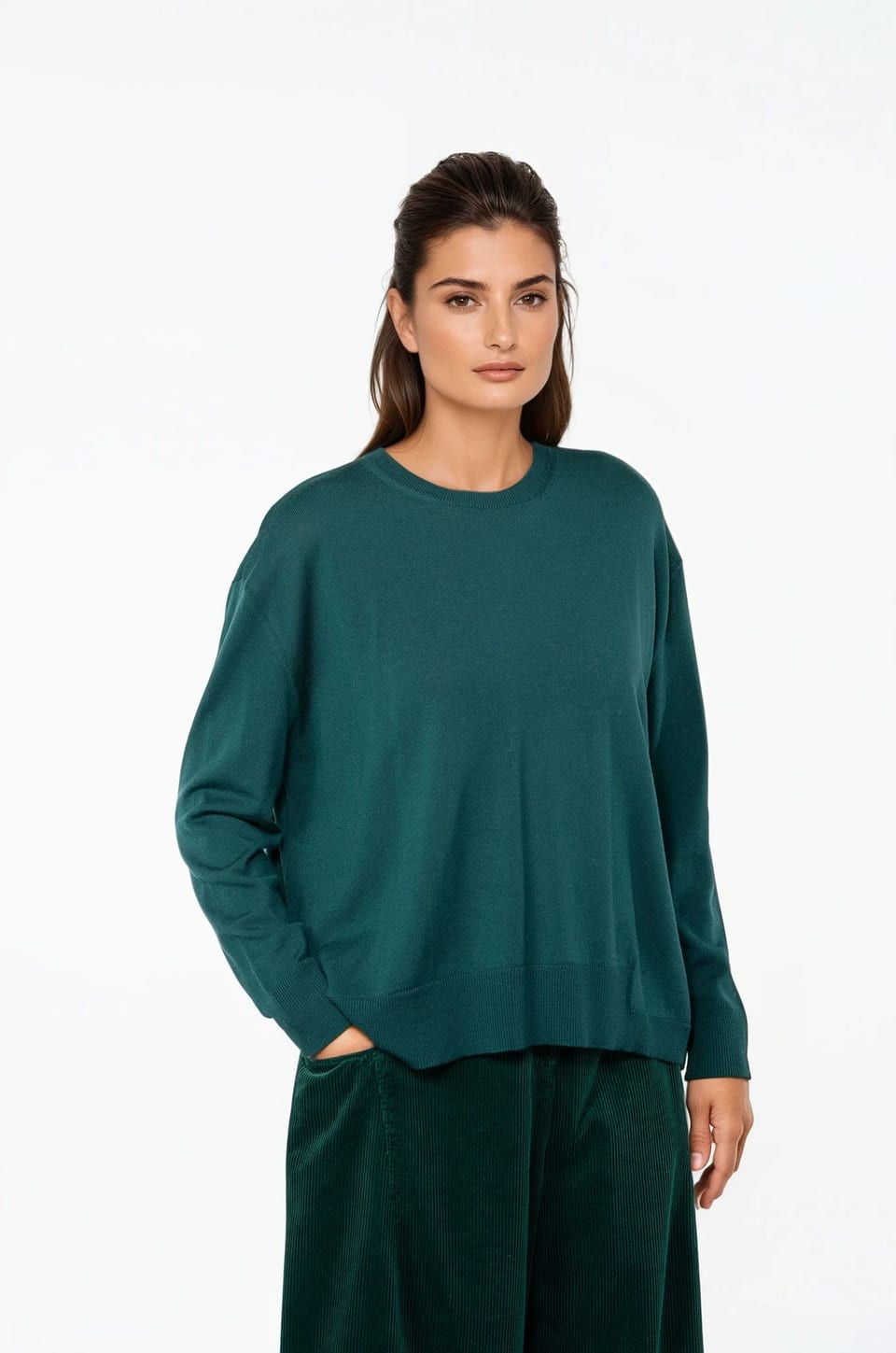 Pullover 516 - Pure merino wool - 680BOTTLE - 10250713016