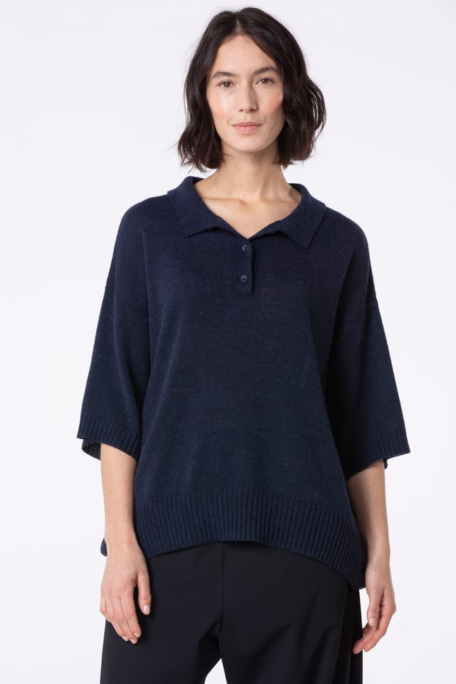 Pullover 518 - Alpaca blend - 480MIDNIGHT - 10250713018