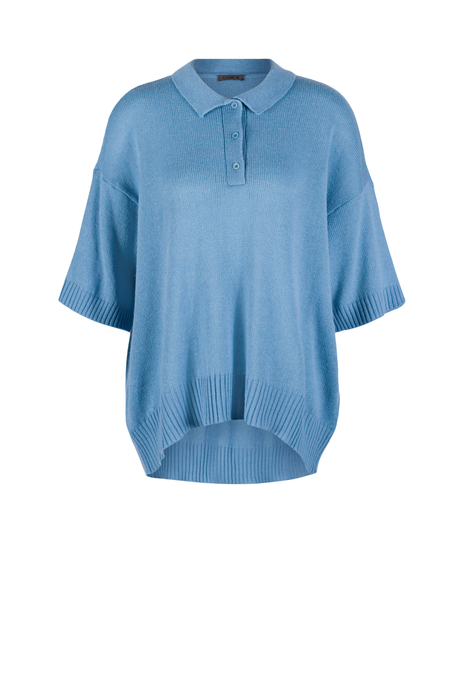 Pullover 518 Blue Alpaca blend