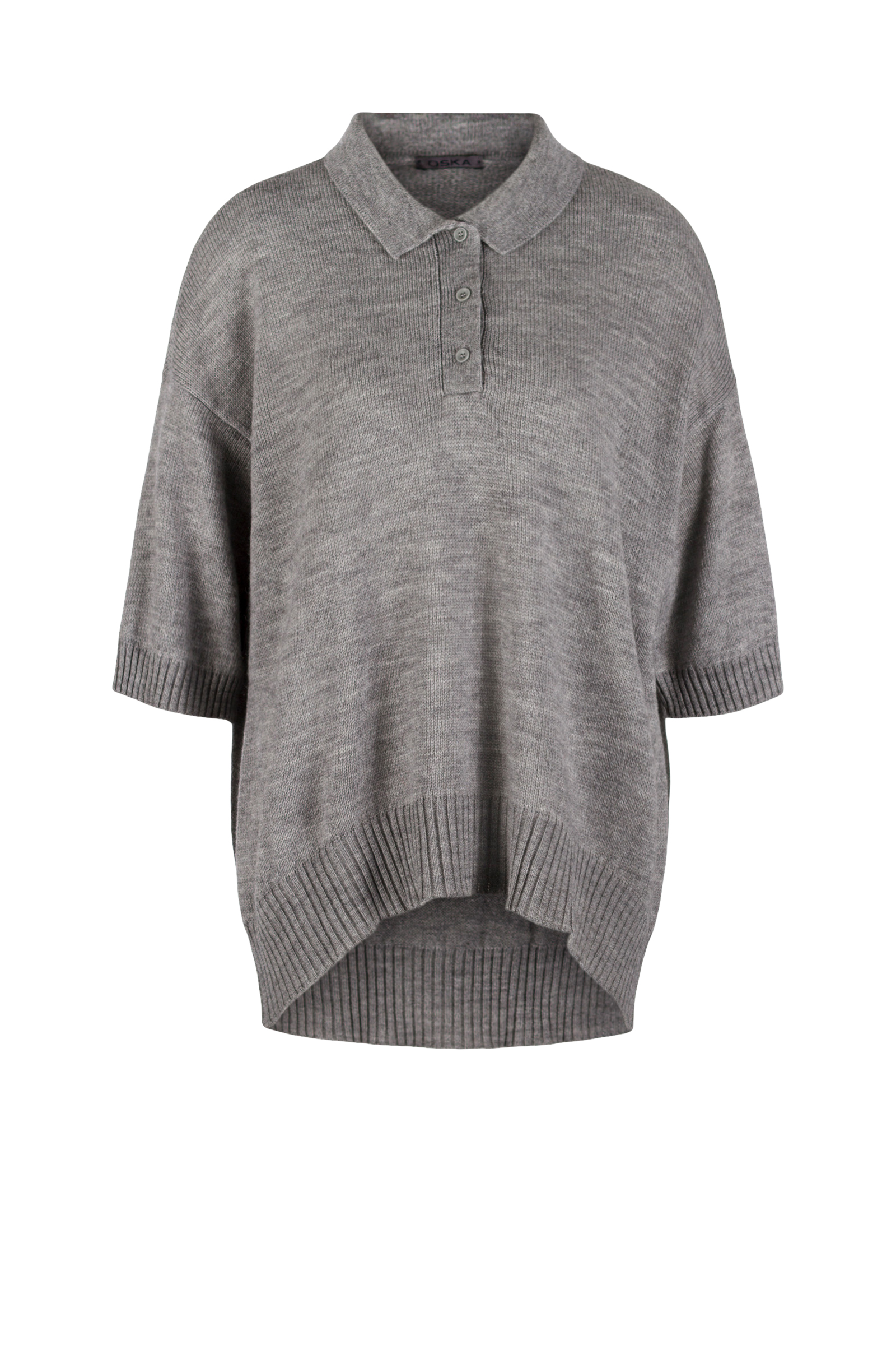 Pullover 518 Grey Alpaca blend