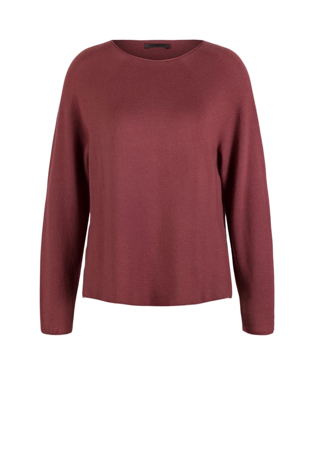 Pullover 520 - Pure merino wool - 250REDWOOD - 10250713020
