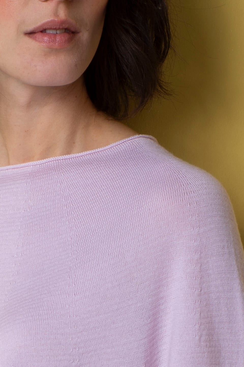 Pullover 520 - Pure merino wool - 320ORCHID - 10250713020