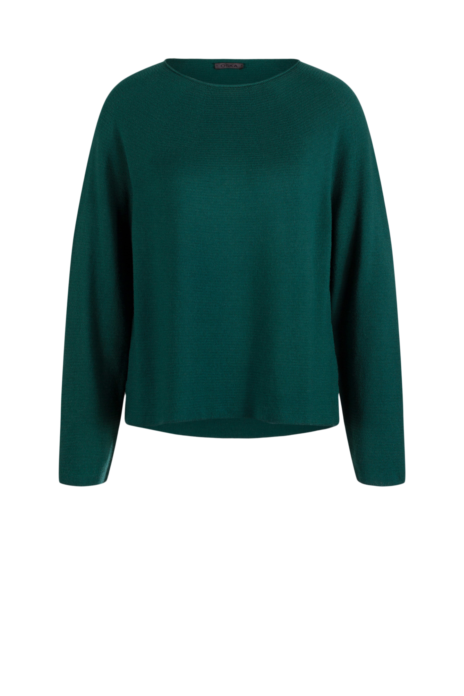 Pullover 520 Green Pure merino wool