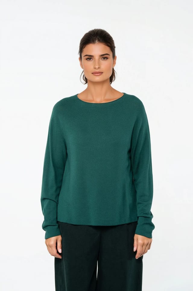 Pullover 520 - Pure merino wool - 680BOTTLE - 10250713020