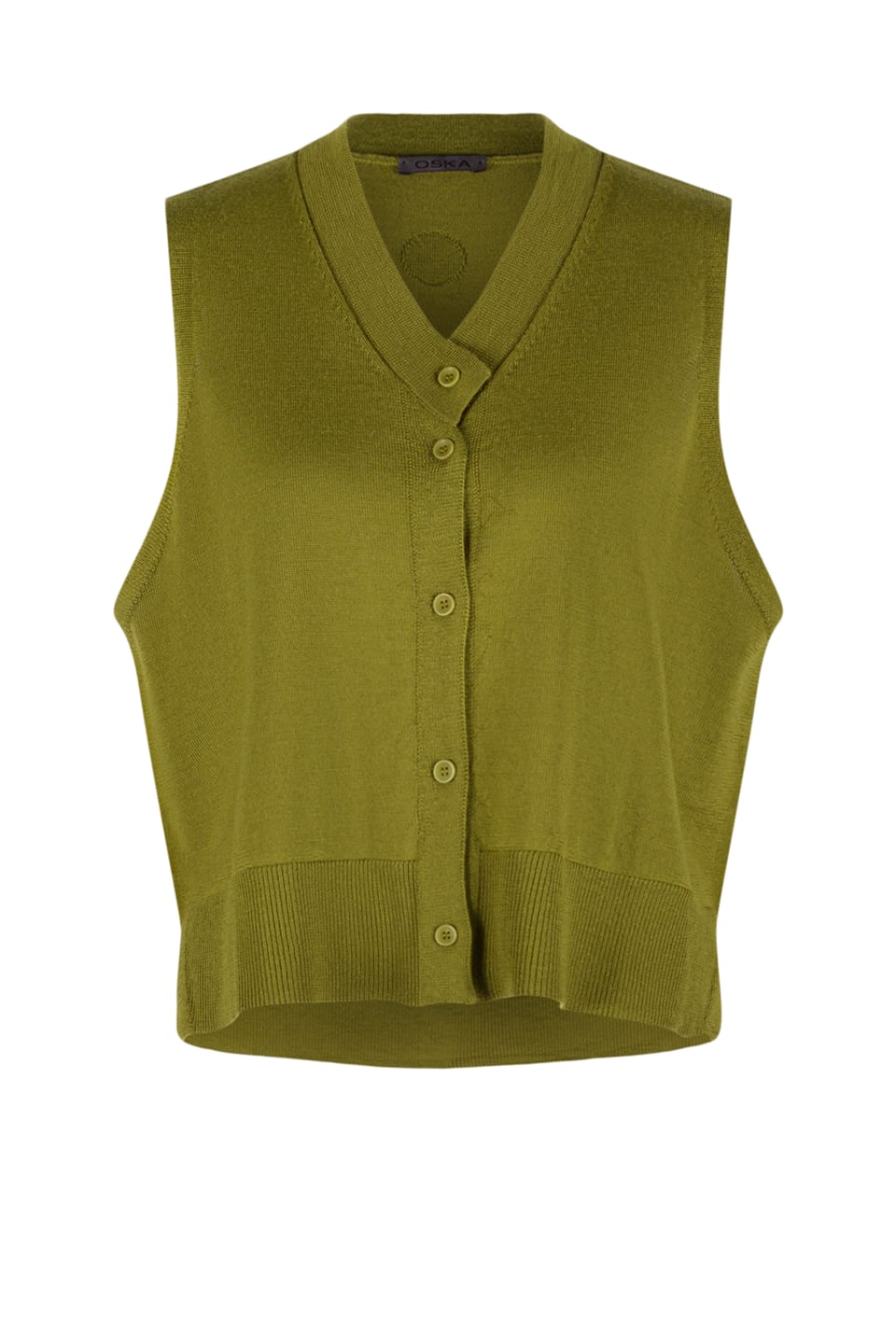 Vest 503 - Pure merino wool - 740OASIS - 10250713021