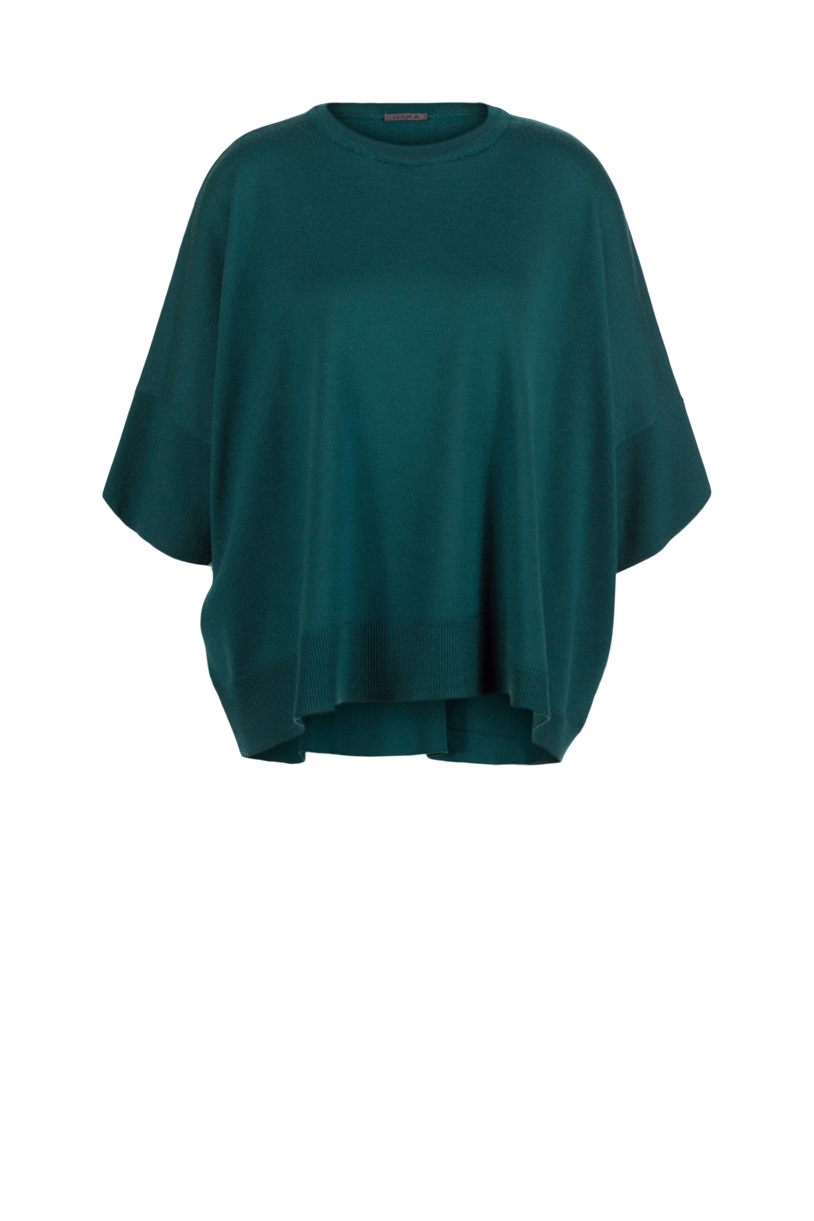 Pullover 521 Green Pure merino wool