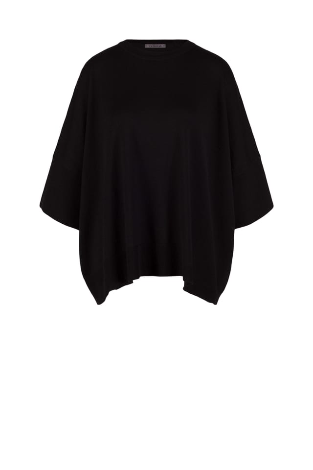 Pullover 521 - Pure merino wool - 990BLACK - 10250713022