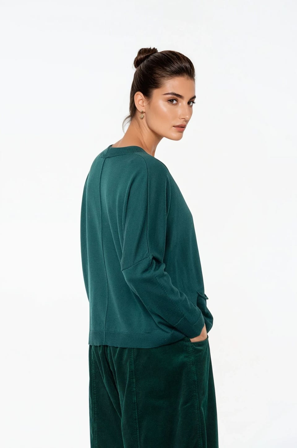 Jacket 509 - Pure merino wool - 680BOTTLE - 10250713023