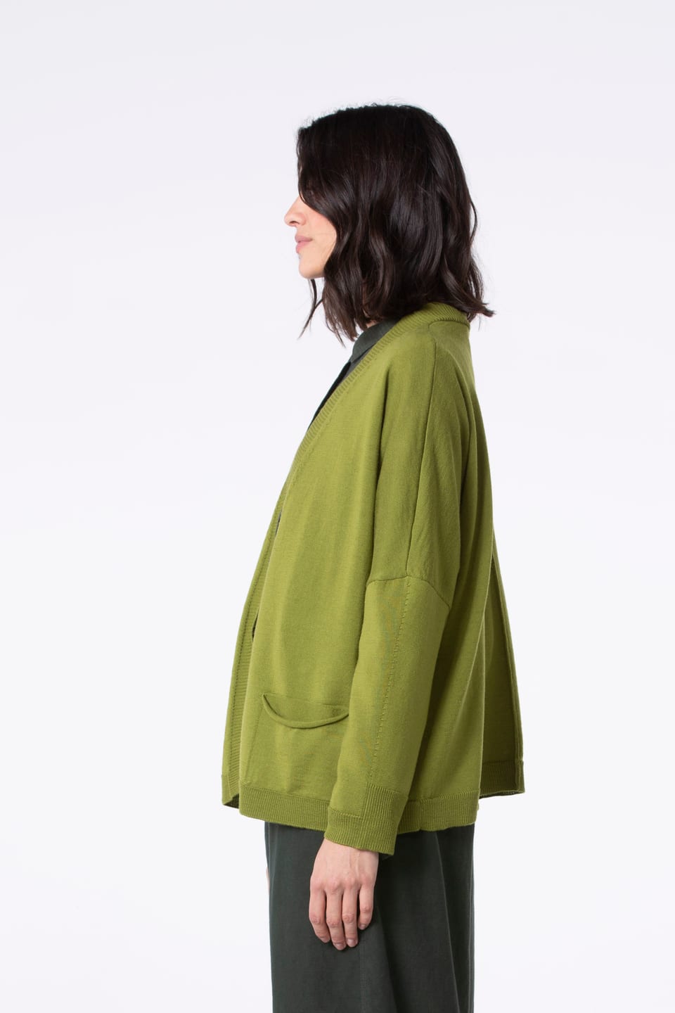 Jacket 509 - Pure merino wool - 740OASIS - 10250713023