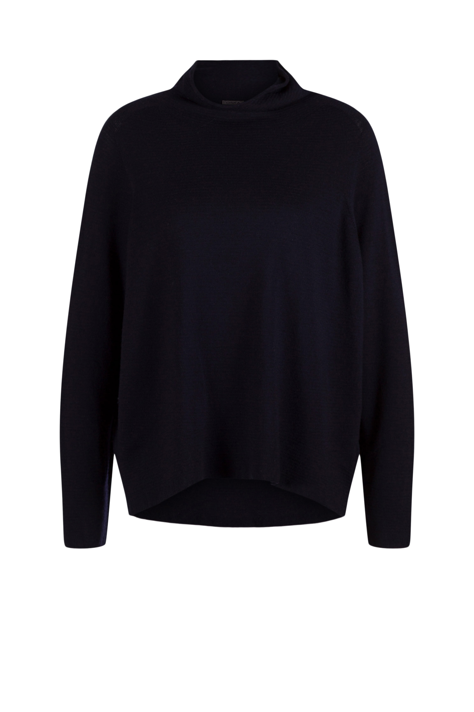 Pullover 522 Blue Pure merino wool