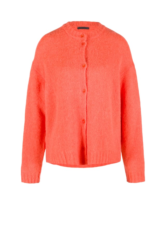 Jacket 510 - Alpaca virgin wool blend - 230ORANGE - 10250713026