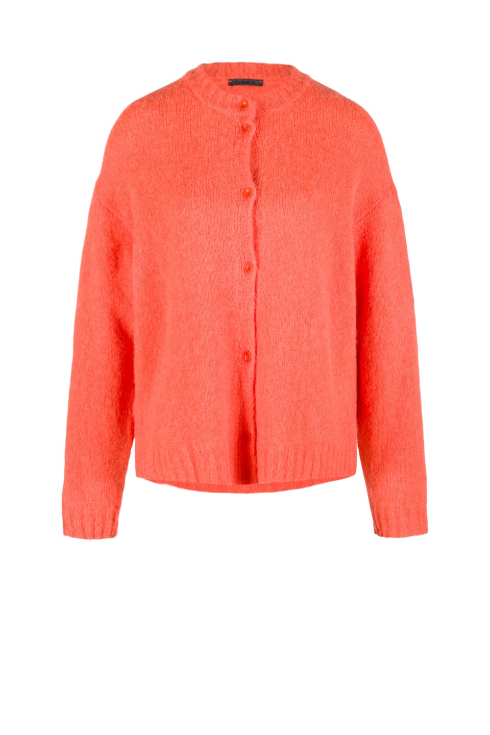 Jacket 510 - Alpaca virgin wool blend - 230ORANGE - 10250713026