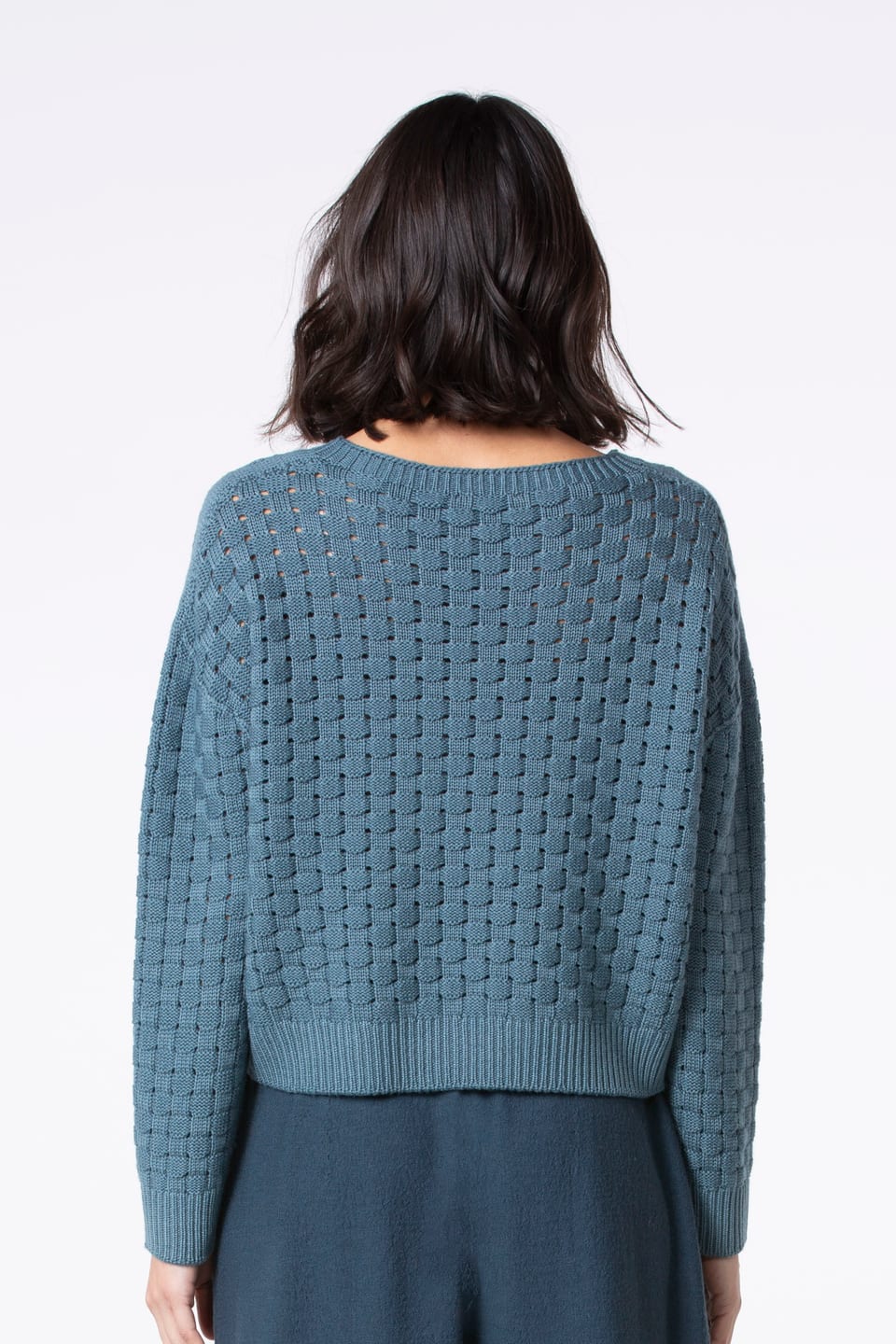 Pullover 525 - Pure merino wool - 560PACIFIC - 10250713027