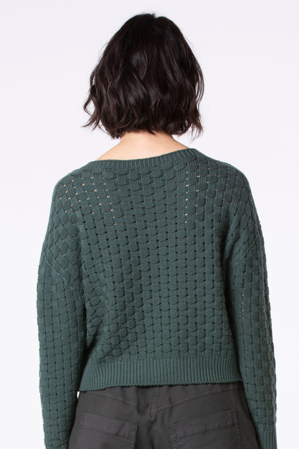 Pullover 525 - Pure merino wool - 790SPRUCE - 10250713027