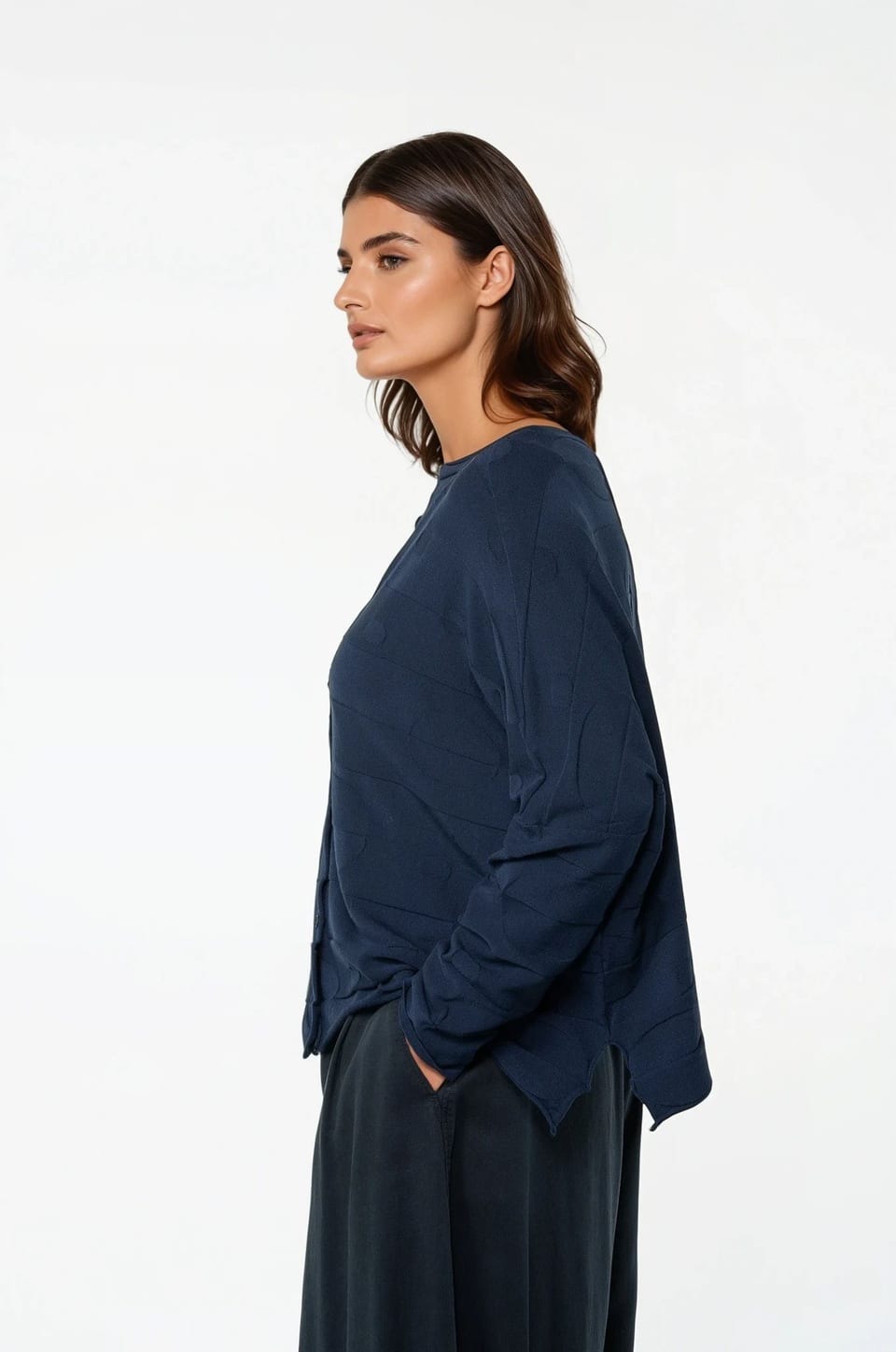 Jacket 511 - Viscose blend - 480MIDNIGHT - 10250713029