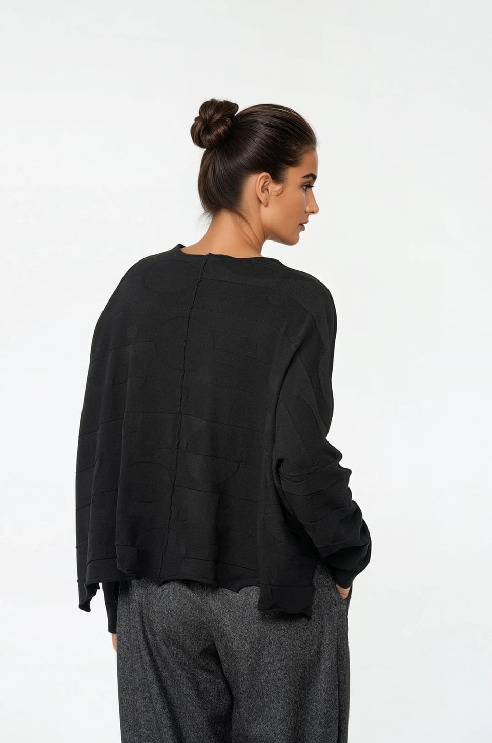 Jacket 511 - Viscose blend - 990BLACK - 10250713029