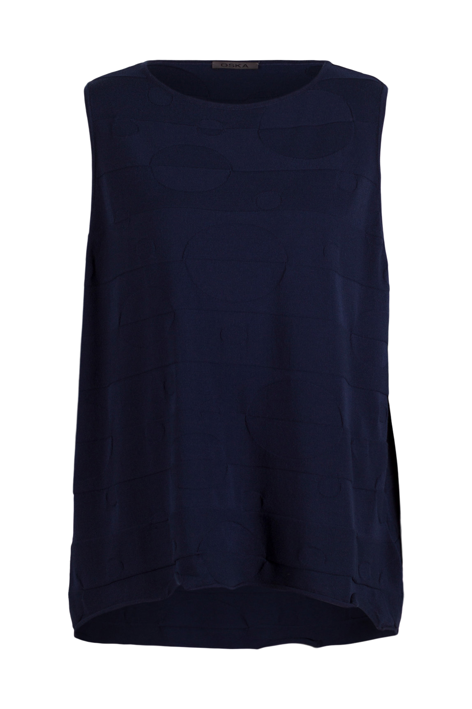 Slipover 503 Blue Viscose blend