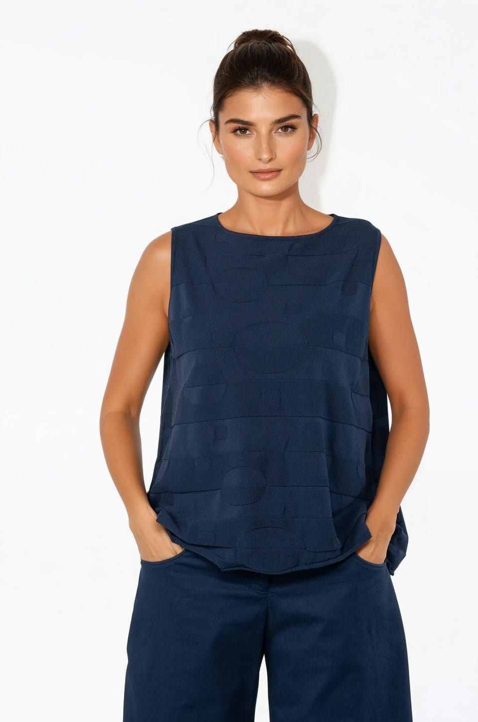 Slipover 503 - Viscose blend - 480MIDNIGHT - 10250713031