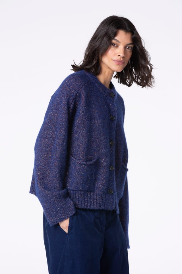 Jacket 515 - Cotton-alpaca blend - 460CLEMATIS - 10250713032