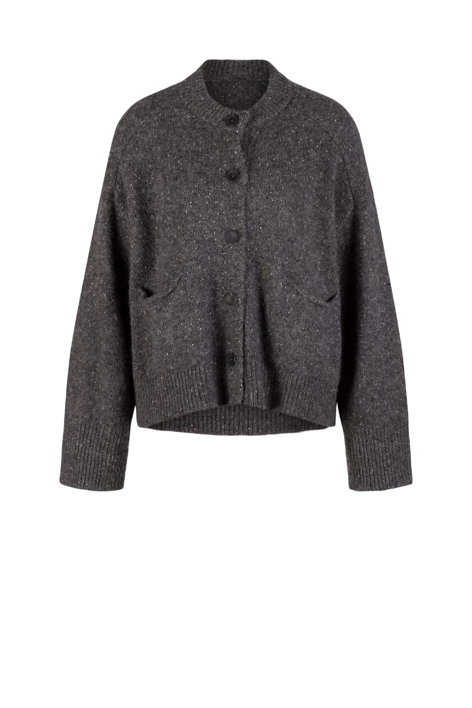 Jacket 515 - Cotton-alpaca blend - 990BLACK - 10250713032