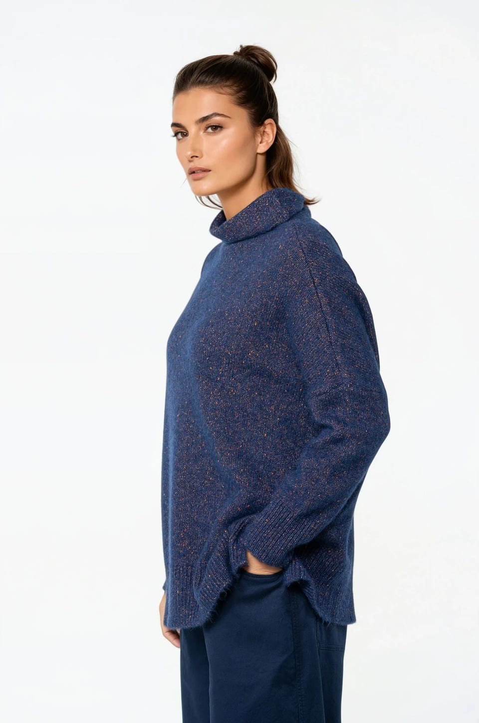 Pullover 530 - Cotton-alpaca blend - 460CLEMATIS - 10250713033