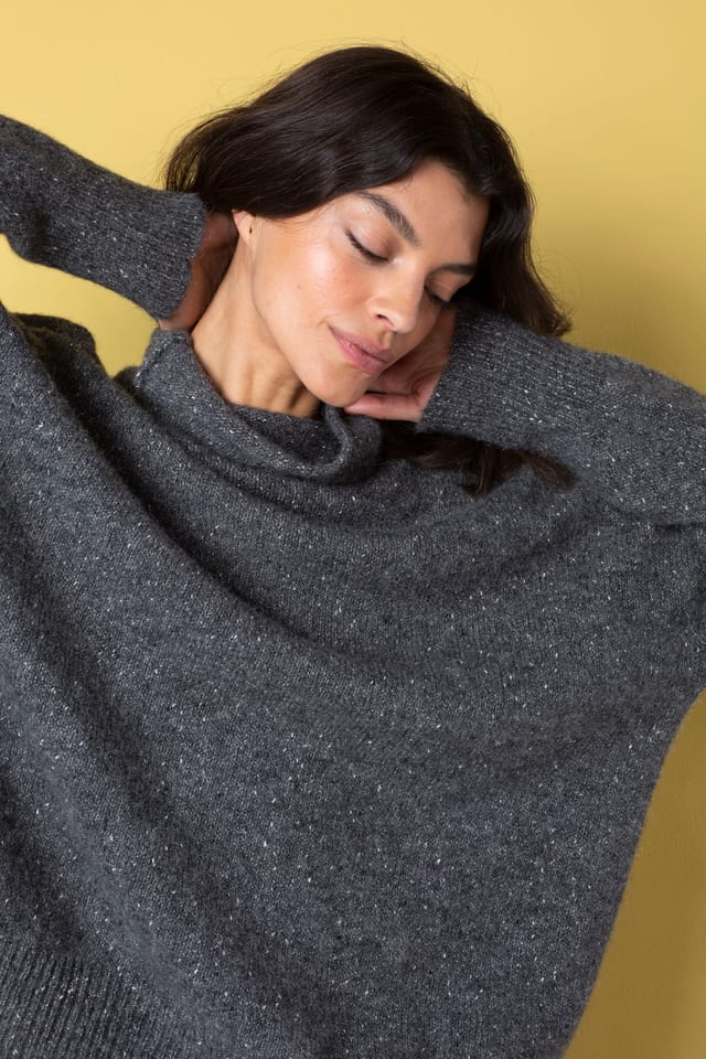Pullover 530 - Cotton-alpaca blend - 990BLACK - 10250713033