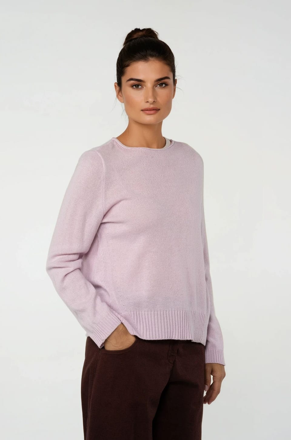 Pullover 531 - Alpaca blend - 320ORCHID - 10250713034