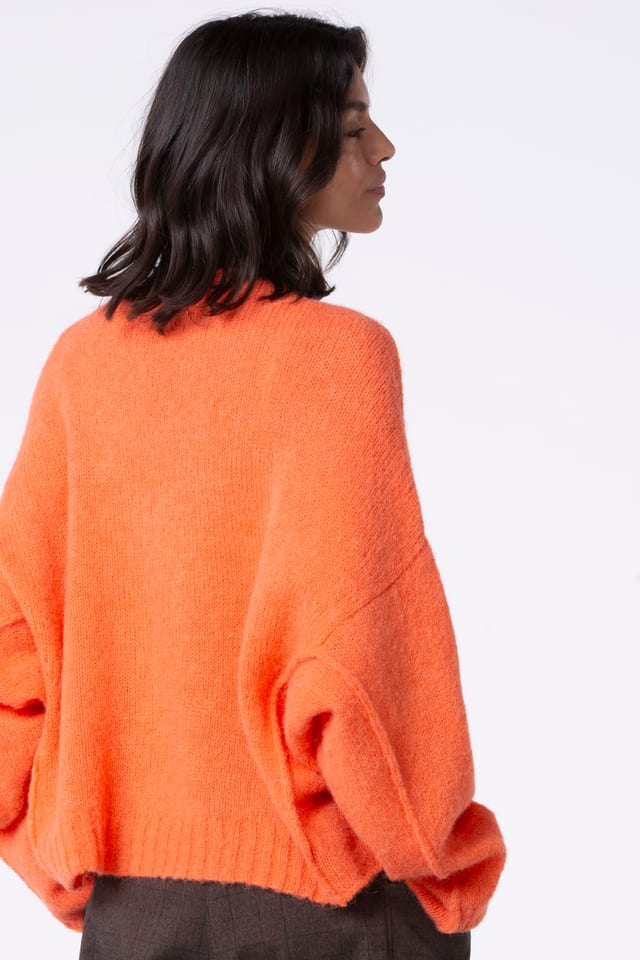 Pullover 532 - Alpaca/wolmix - 230ORANGE - 10250713036