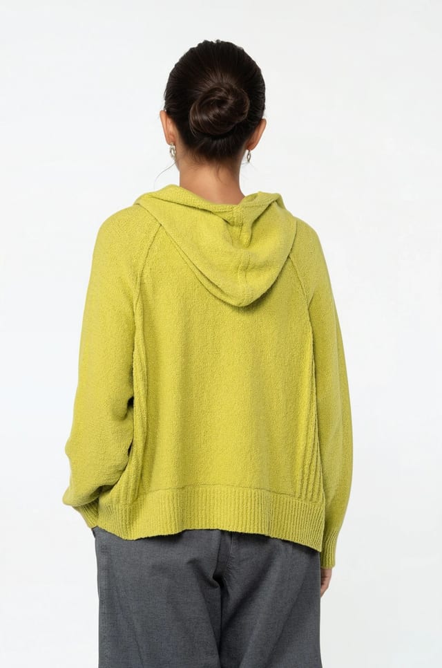 Pullover 534 - Bouclé i økologisk bomuldsblanding - 740OASIS - 10250713038