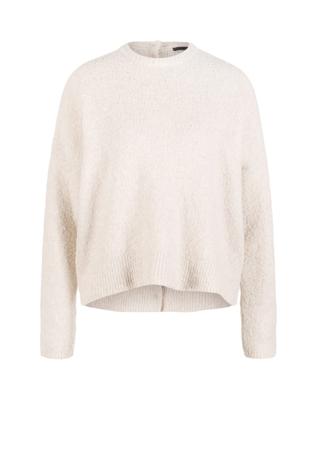 Pullover 535 - Bouclé Baumwollmischung - 120ECRU - 10250713039