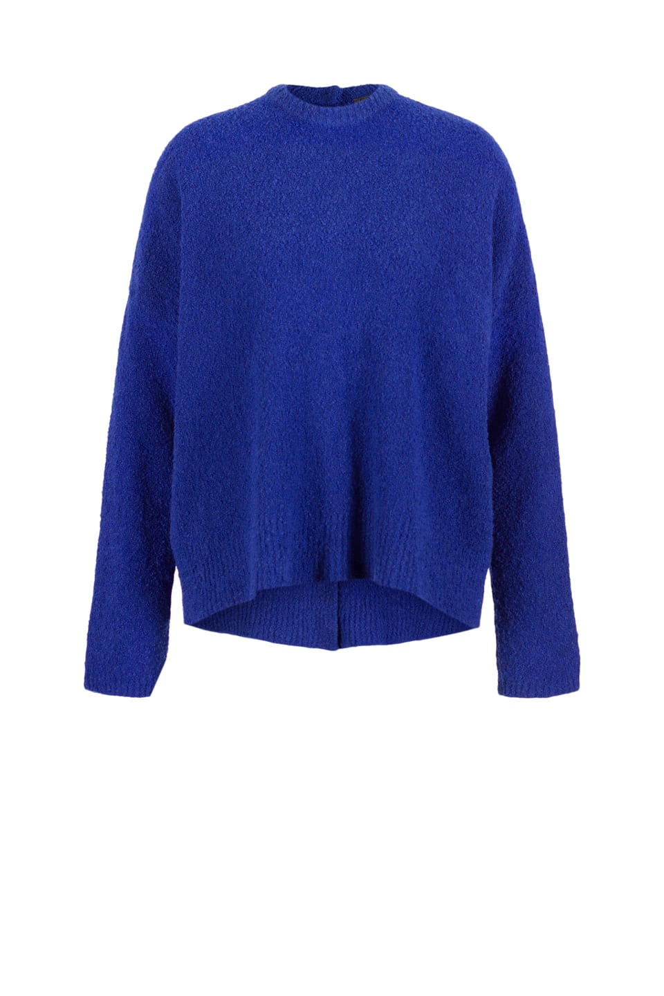Pullover 535 - Bouclé cotton blend - 460CLEMATIS - 10250713039