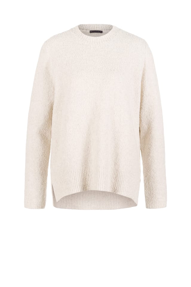 Pullover 536 - Bouclé Baumwollmischung - 120ECRU - 10250713040