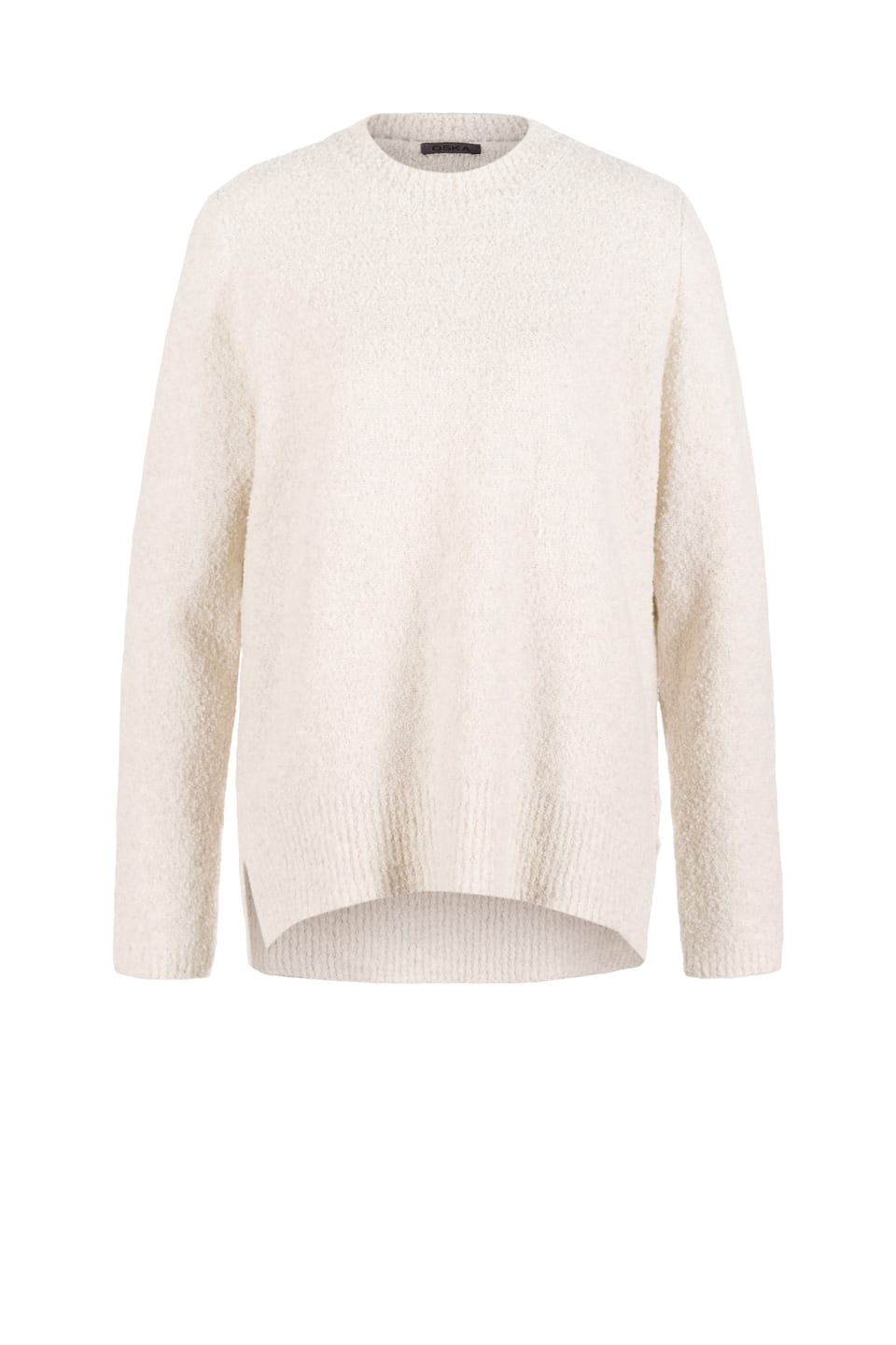 Pullover 536 - Bouclé cotton blend - 120ECRU - 10250713040