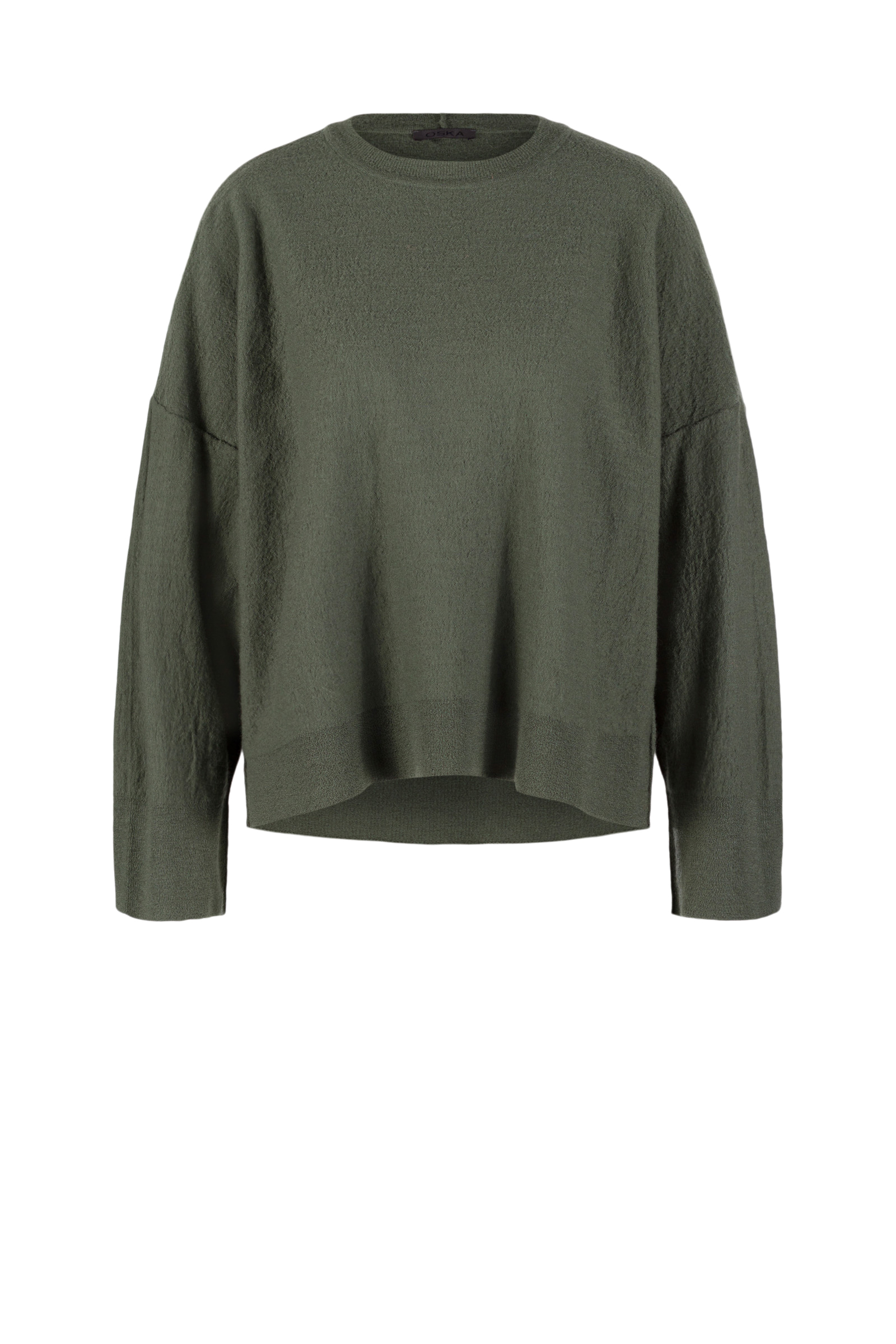 Pullover 537 Green 100% merino wool