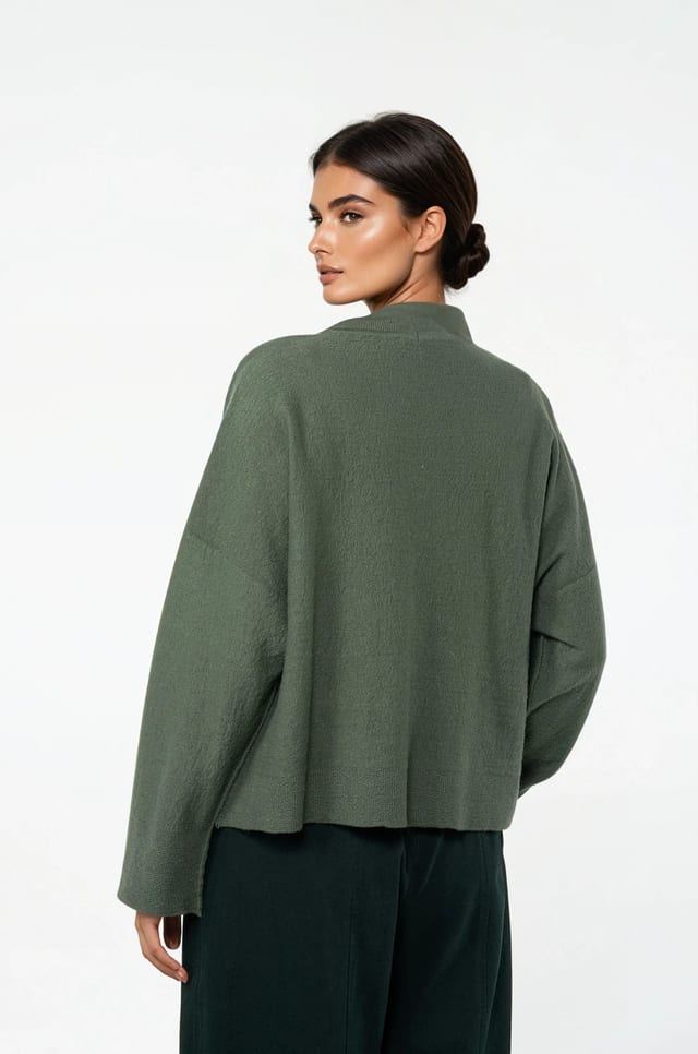 Pullover 537 - 100% merino wool - 640THISTLE - 10250713042