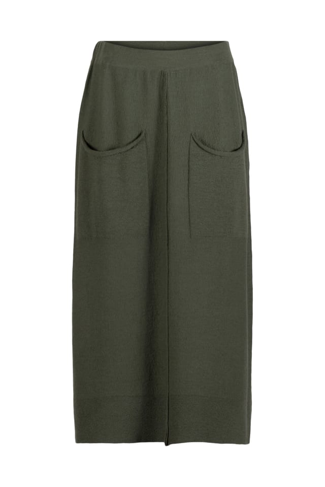 Skirt 503 - 100% merino wool - 640THISTLE - 10250713044