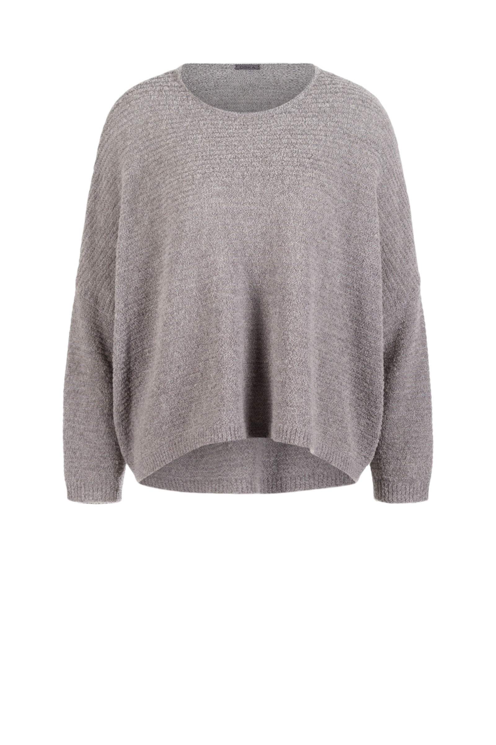 Pullover 541 Grey Bouclé virgin wool blend