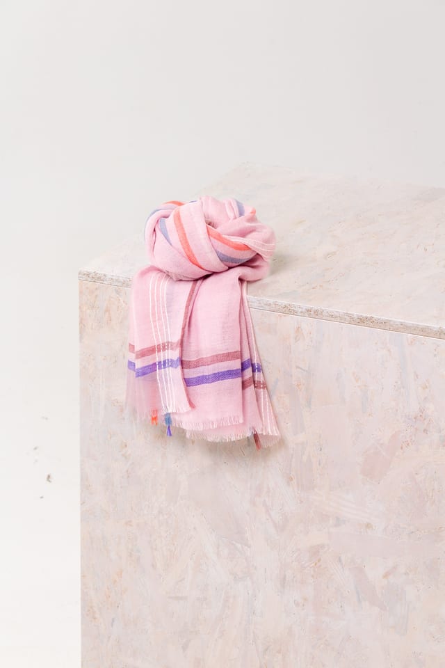 Scarf 503 - Pure wool - 320ORCHID - 10250714003