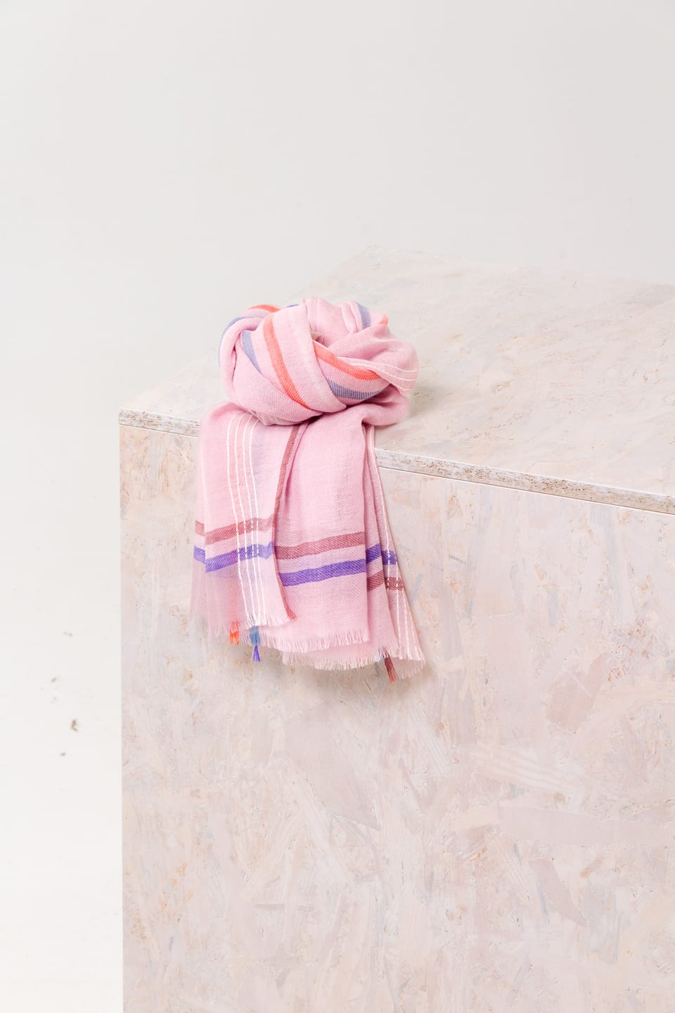 Scarf 503 - Pure wool - 320ORCHID - 10250714003