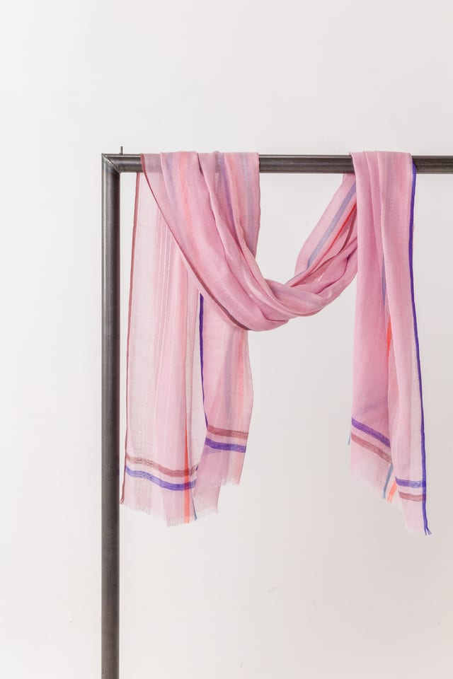 Sjaal 503 - 100% wol - 320ORCHID - 10250714003