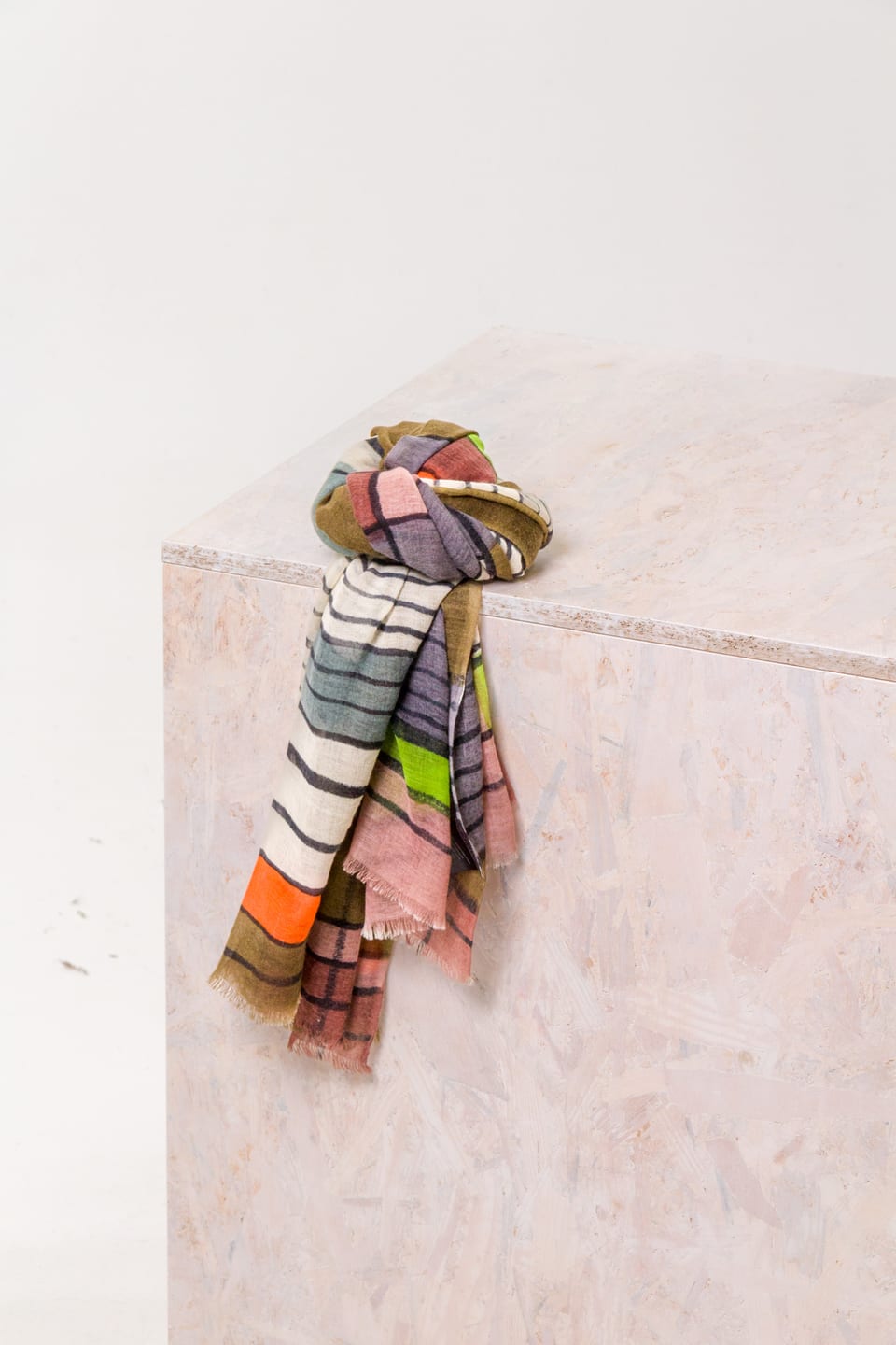 Scarf 507 - Pure wool - 760TOBACCO - 10250714007