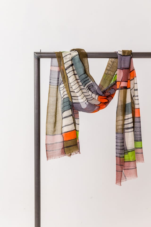 Scarf 507 - Pure wool - 760TOBACCO - 10250714007