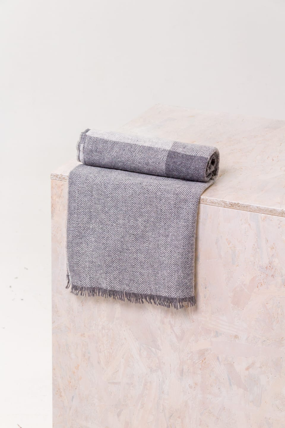 Scarf 511 - Virgin wool blend - 940MOUSE - 10250714011