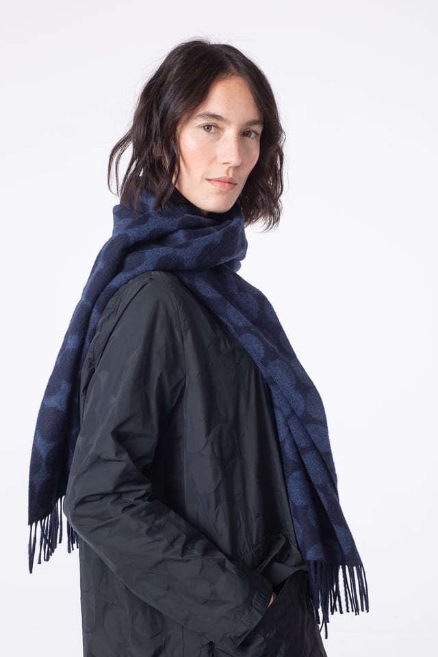 Scarf 512 - Pure wool - 480MIDNIGHT - 10250714012