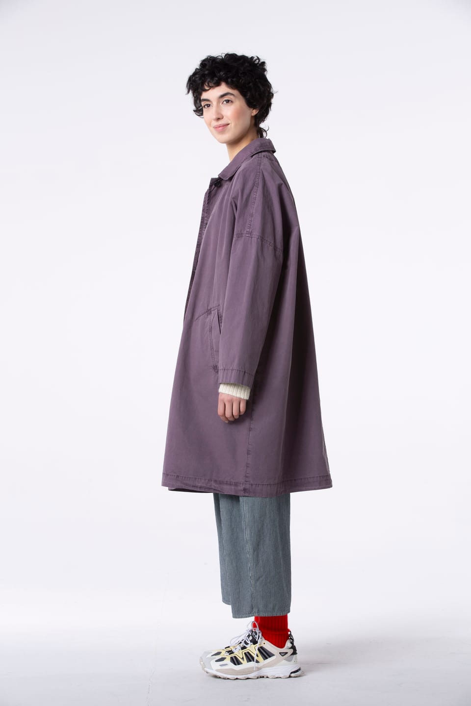 Kabát 501 - Cotton trench - 362ASTER - 60250710018