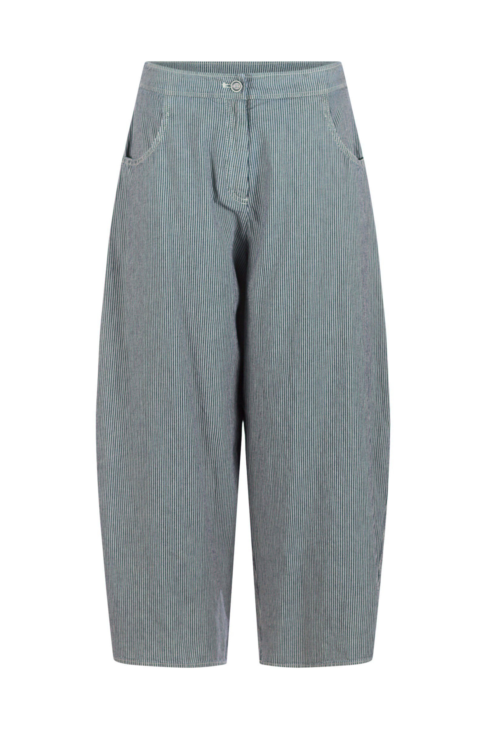 Trousers 504 Beige Cotton twill