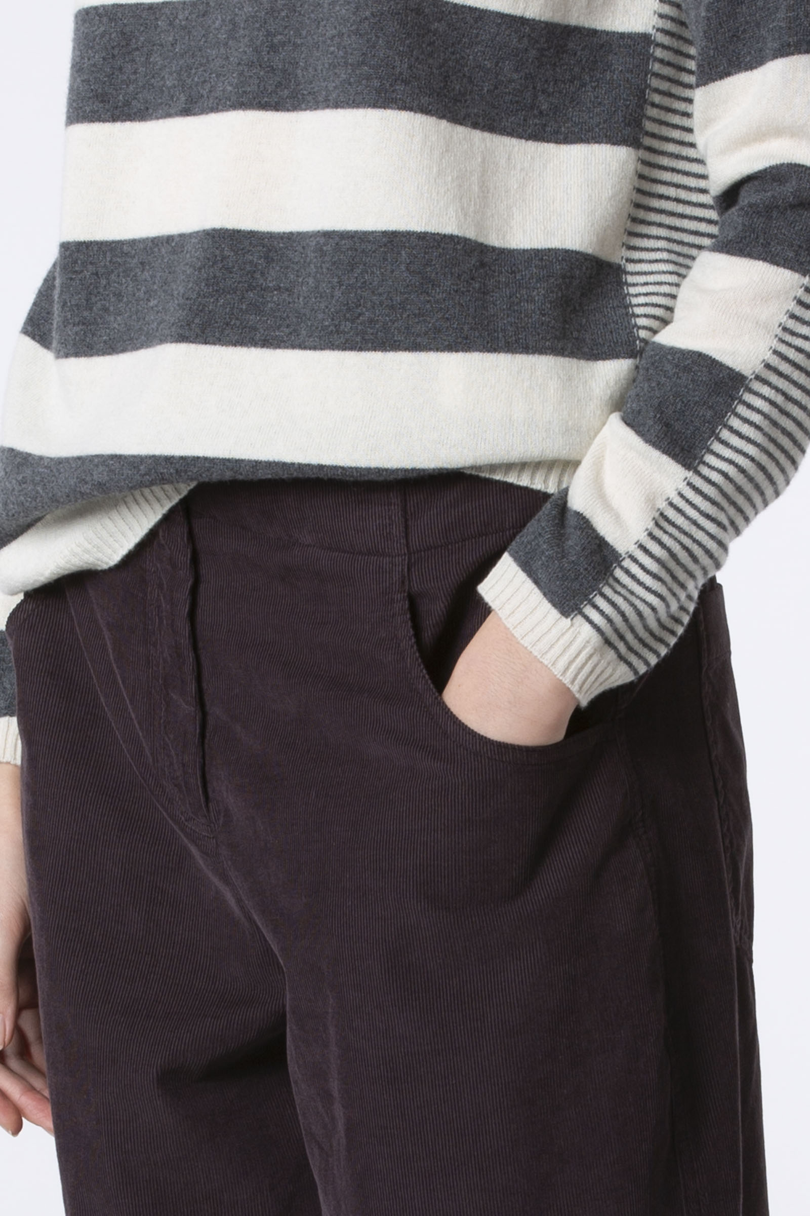 Trousers 505 Purple Cotton corduroy